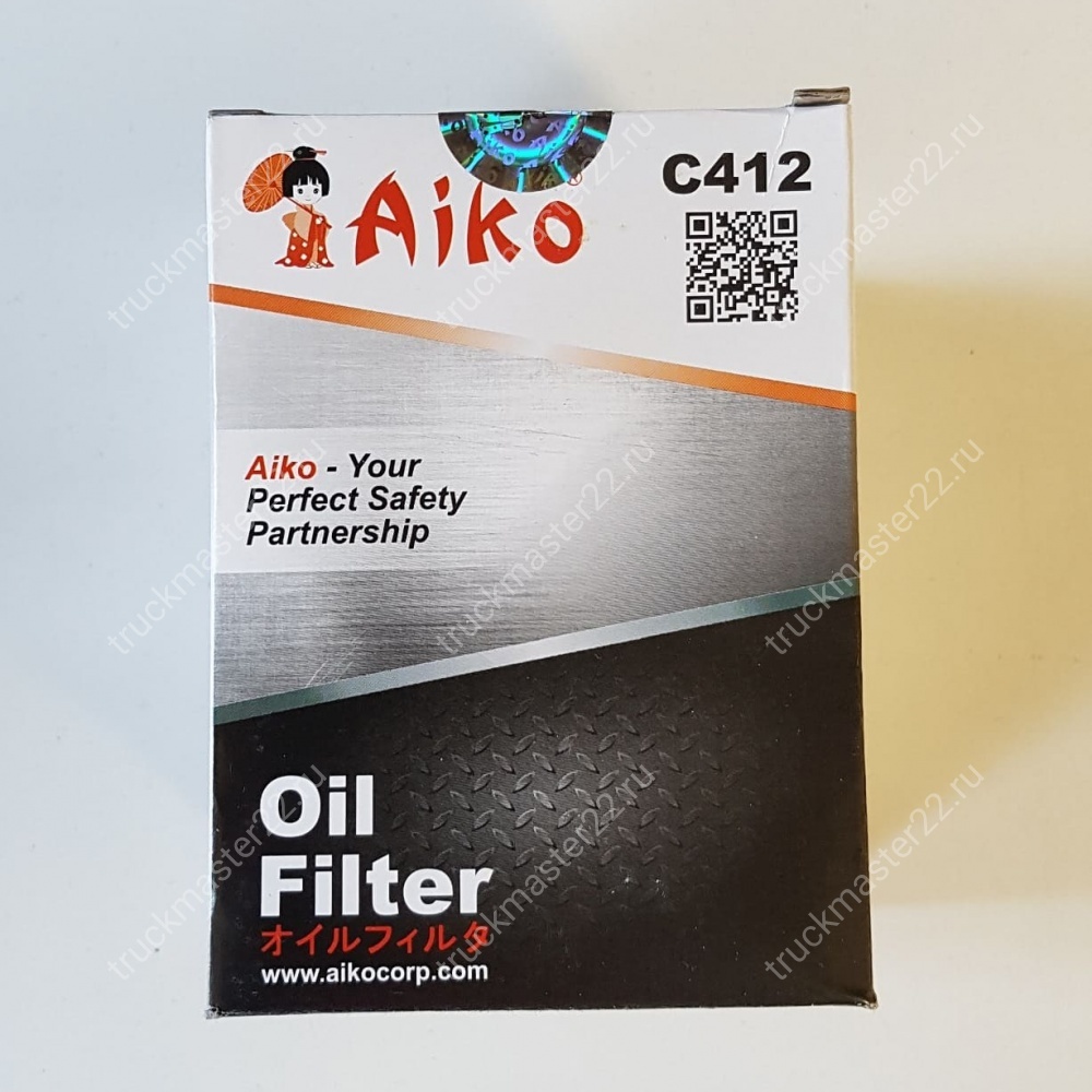 C412 Фильтр масляный AIKO